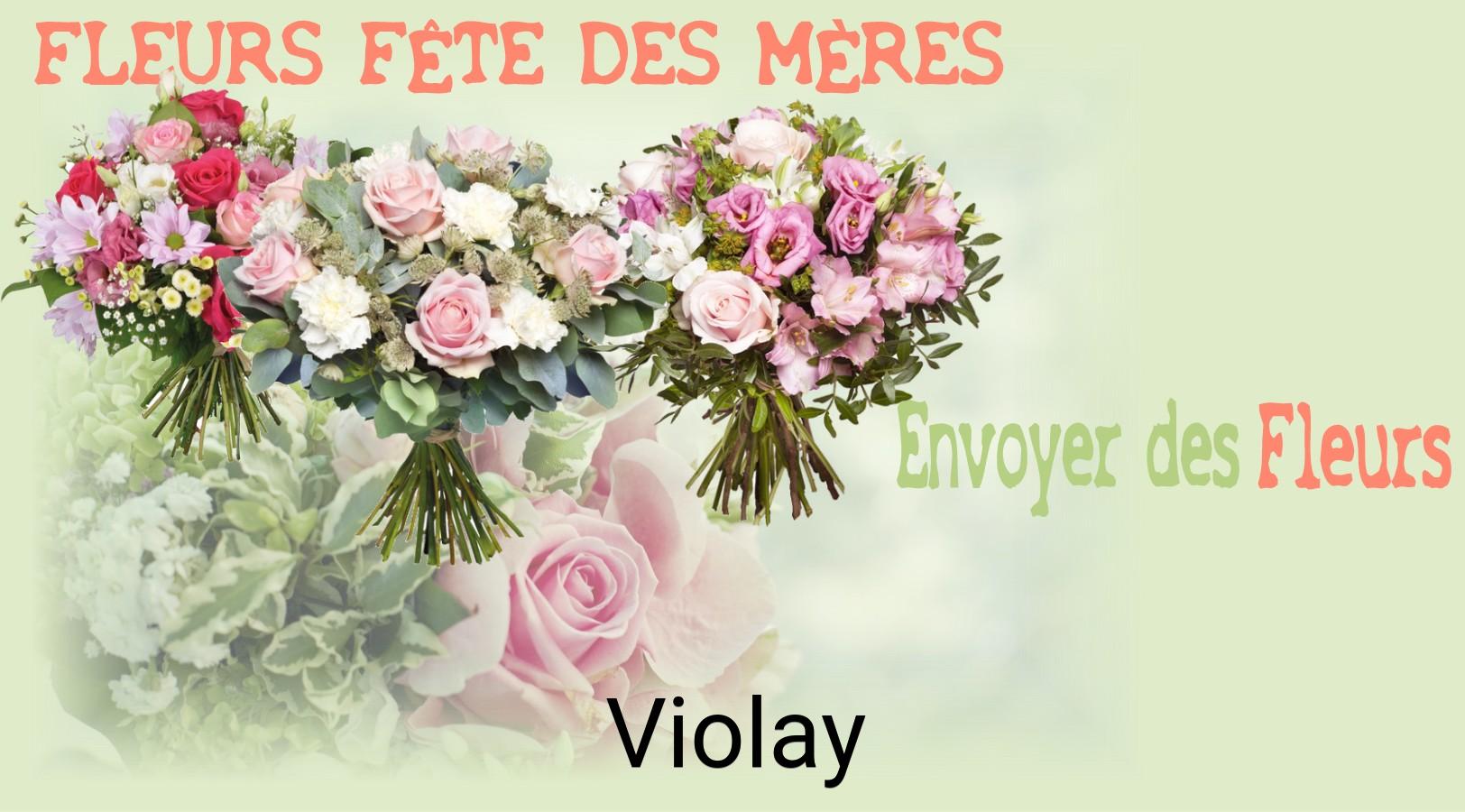 Bouquet de Fête des Mères livré à Violay